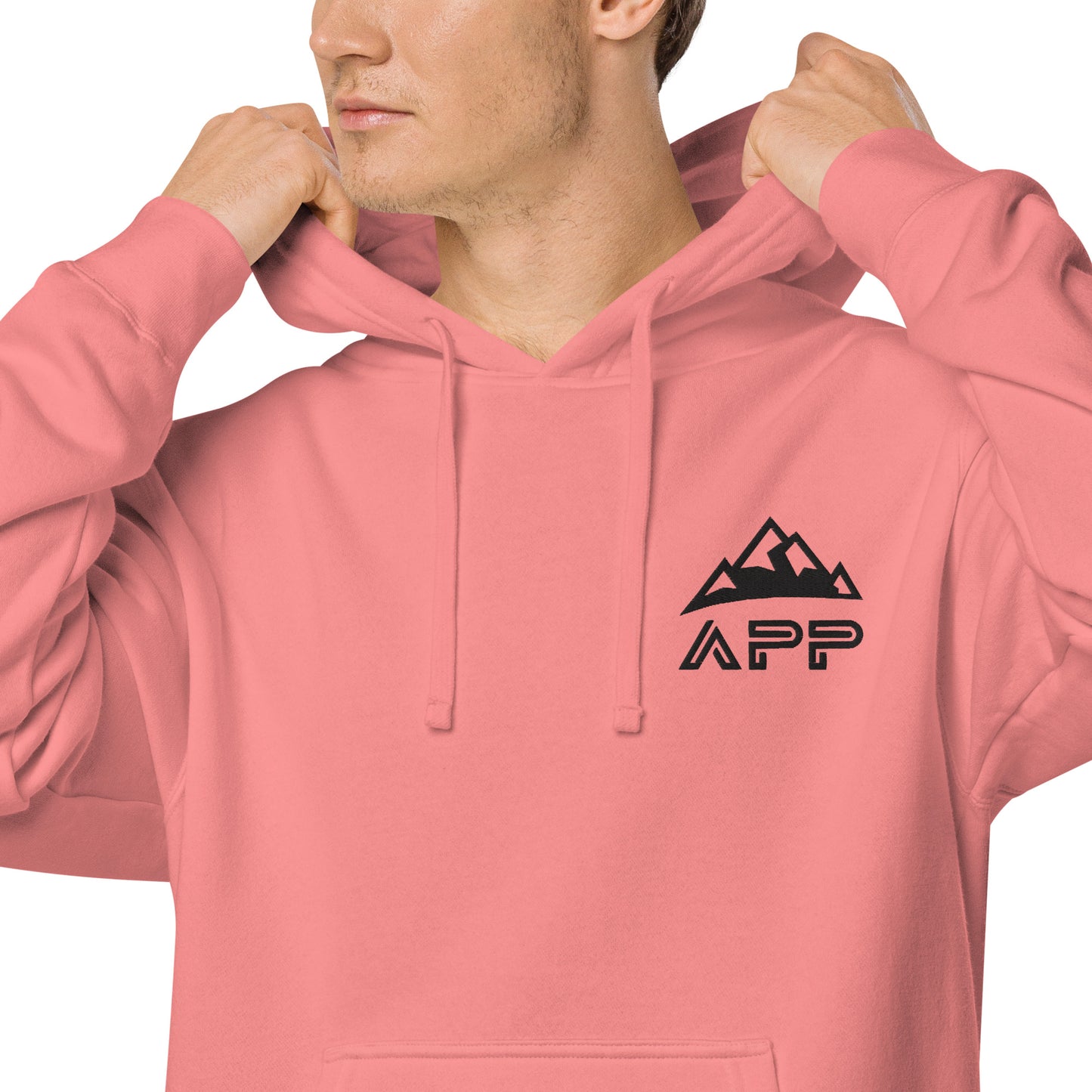 APP Unisex pigment-dyed hoodie