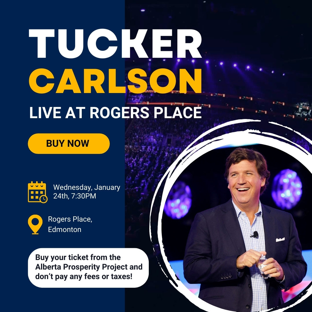 TUCKER CARLSON LIVE IN EDMONTON - ROGERS PLACE - JAN 24, 2024