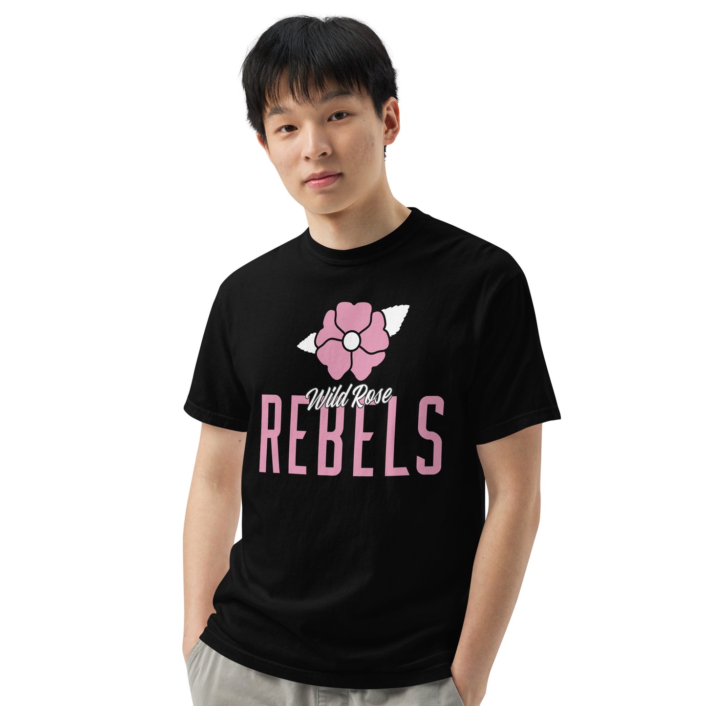 Wild Rose Rebels - Alberta Prosperity Project heavyweight t-shirt