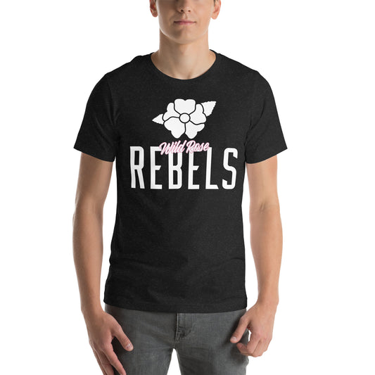 Wild Rose Rebels White - Alberta Prosperity Project - Unisex t-shirt
